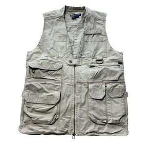 5.11 Tactical Series Men's SZ Small Vest 100% cotton multiple pockets